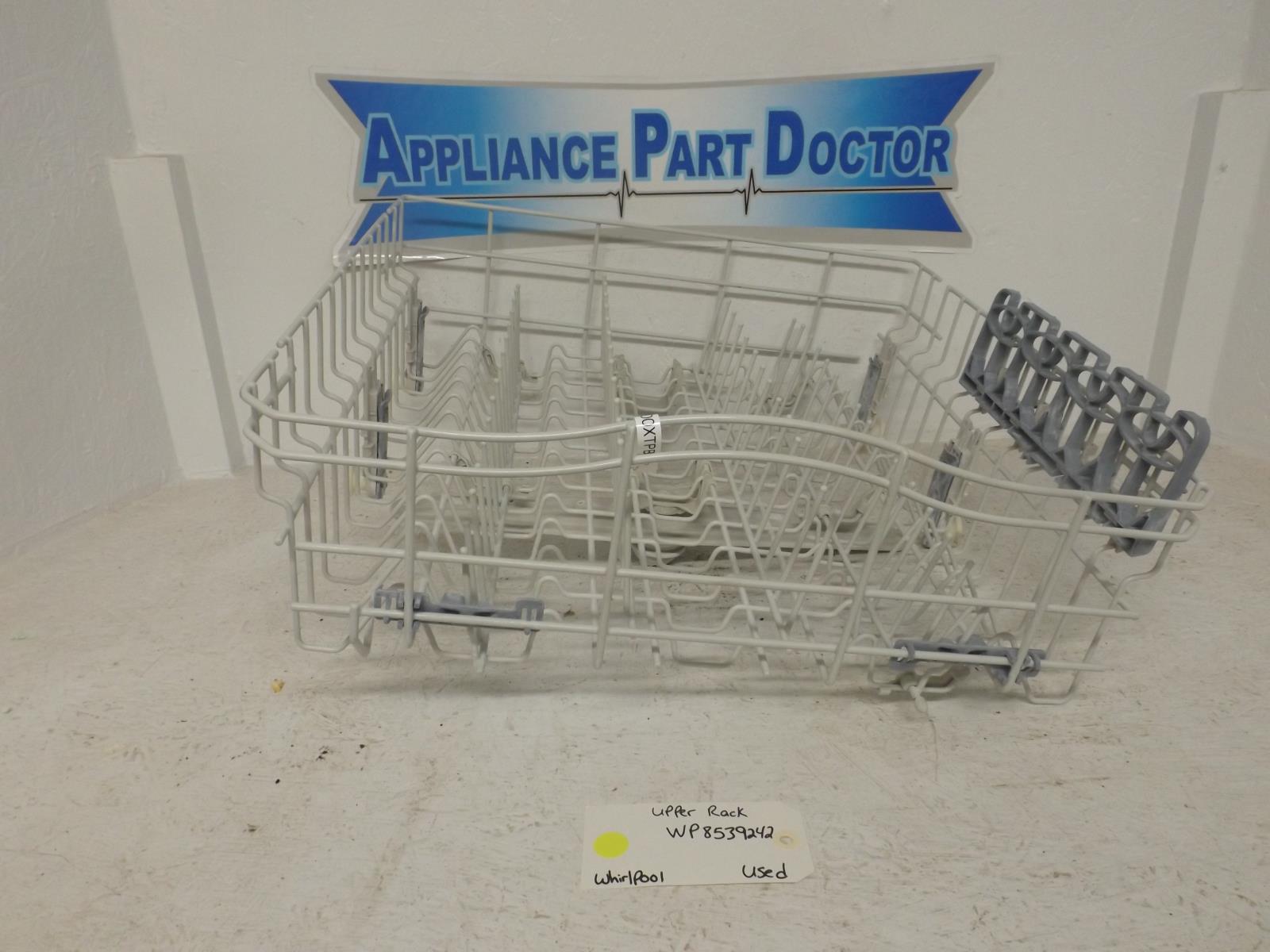 Whirlpool Dishwasher WP8539242 Upper Dish Rack Used Whirlpool Dishwasher WP8539242 Upper Dish Rack Used